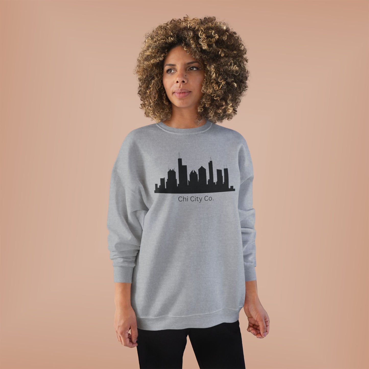 Chicago Skyline Crewneck Sweatshirt - Unisex