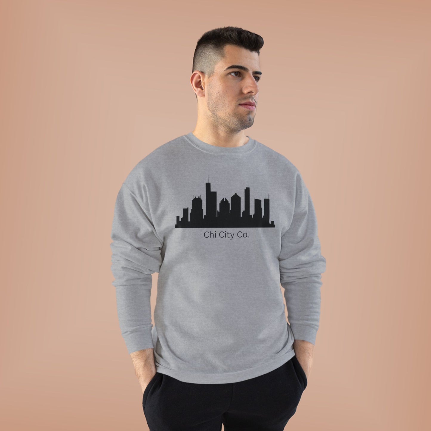 Chicago Skyline Crewneck Sweatshirt - Unisex