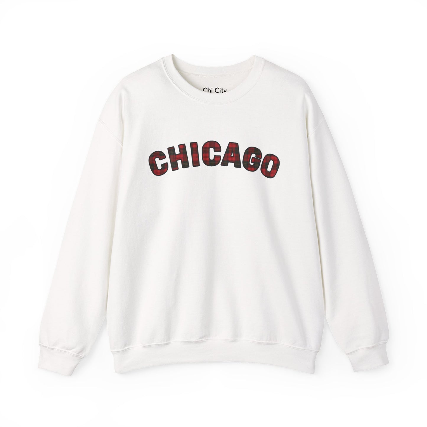 Plaid Chicago Sweatshirt - Unisex