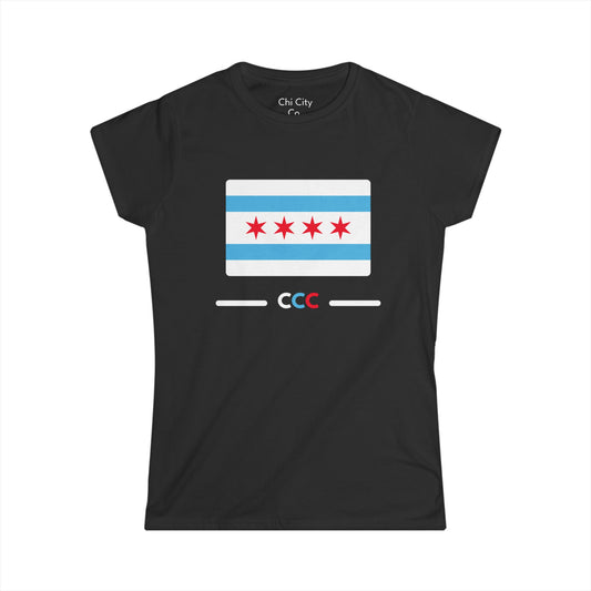 CCC Flag Logo Womens Tee