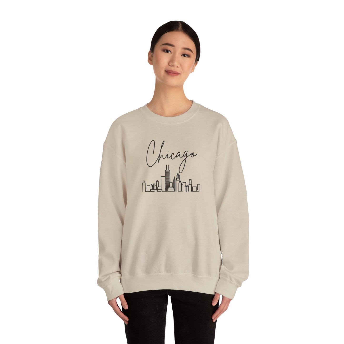 Chicago Skyline Sweatshirt - Women's