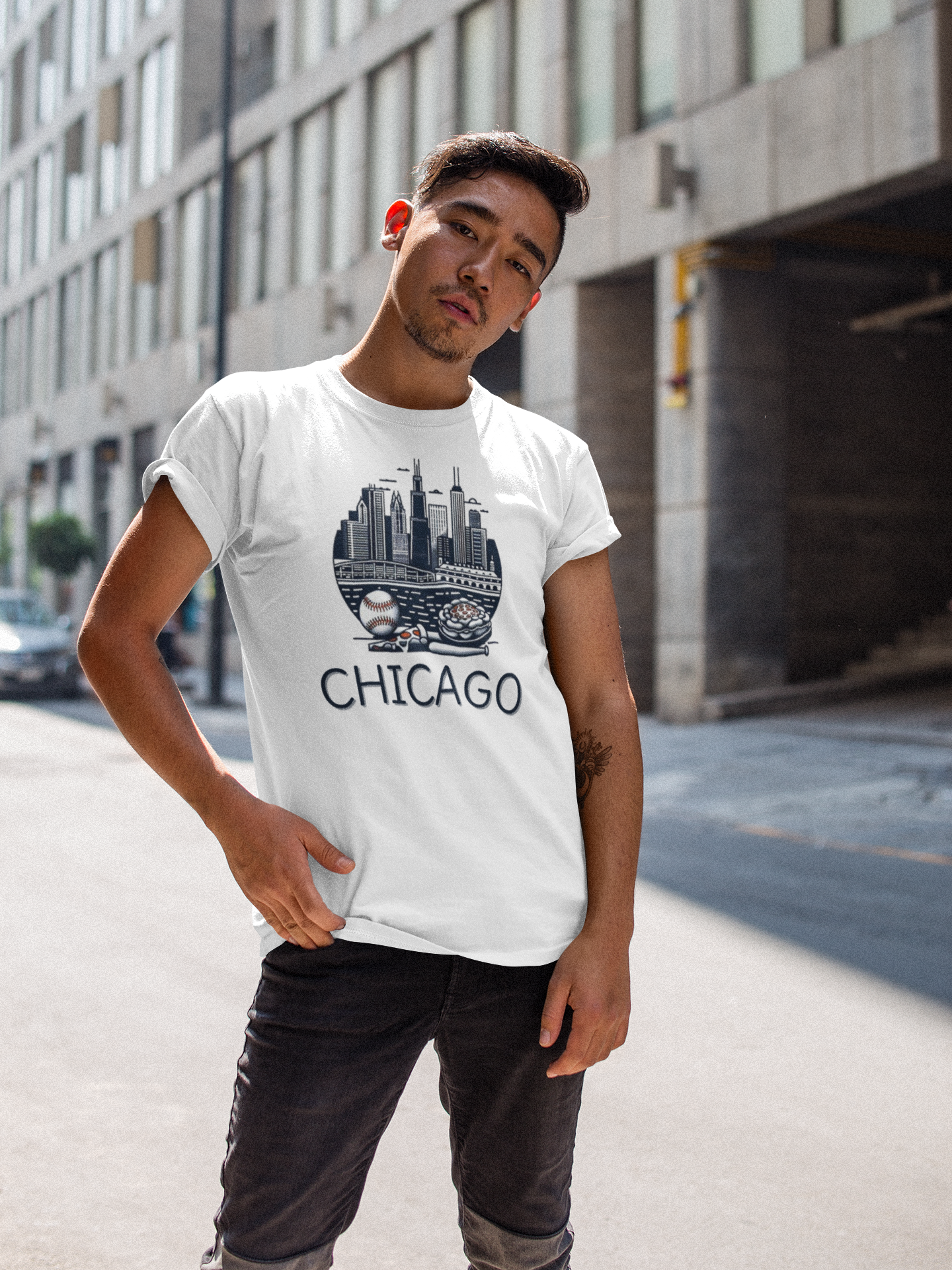 Iconic Chicago Tee - Unisex