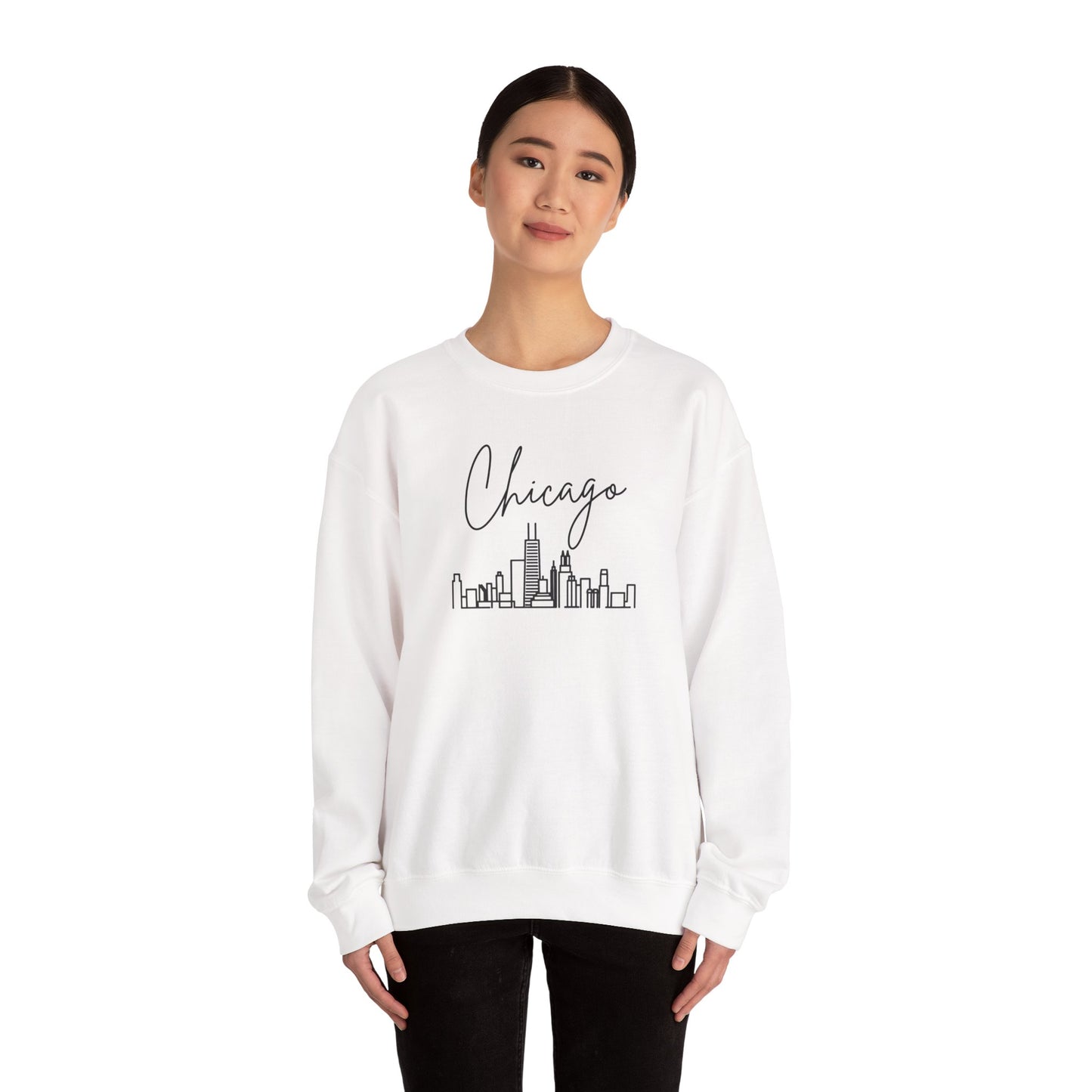 Chicago Skyline Sweatshirt - Women's