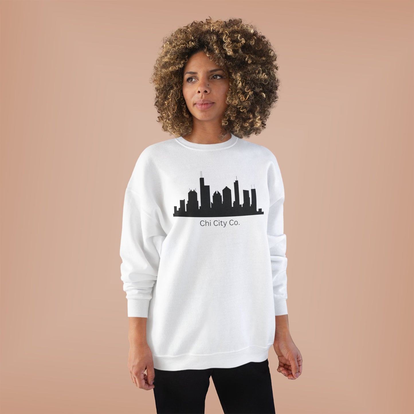 Chicago Skyline Crewneck Sweatshirt - Unisex