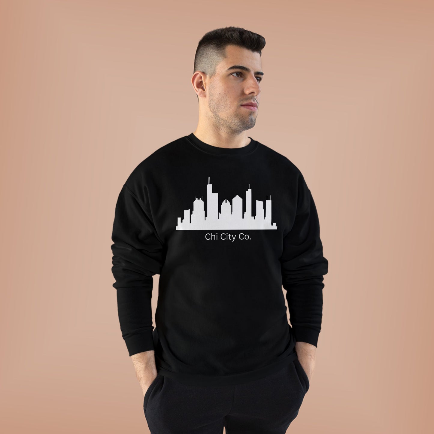 Chicago Skyline Crewneck Sweatshirt - Unisex