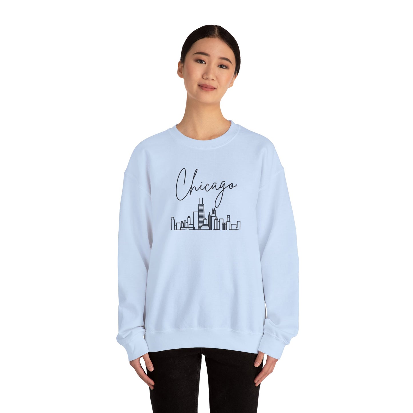 Chicago Skyline Sweatshirt - Women's
