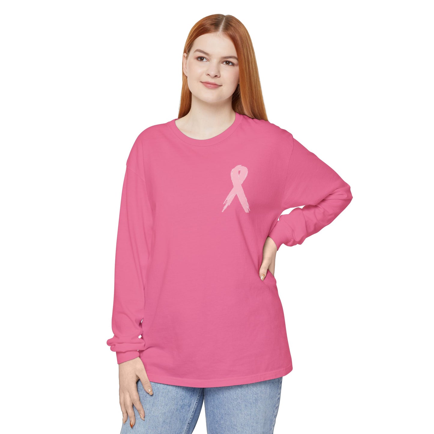 Chicago Breast Cancer Awareness Long Sleeve Tee - Unisex