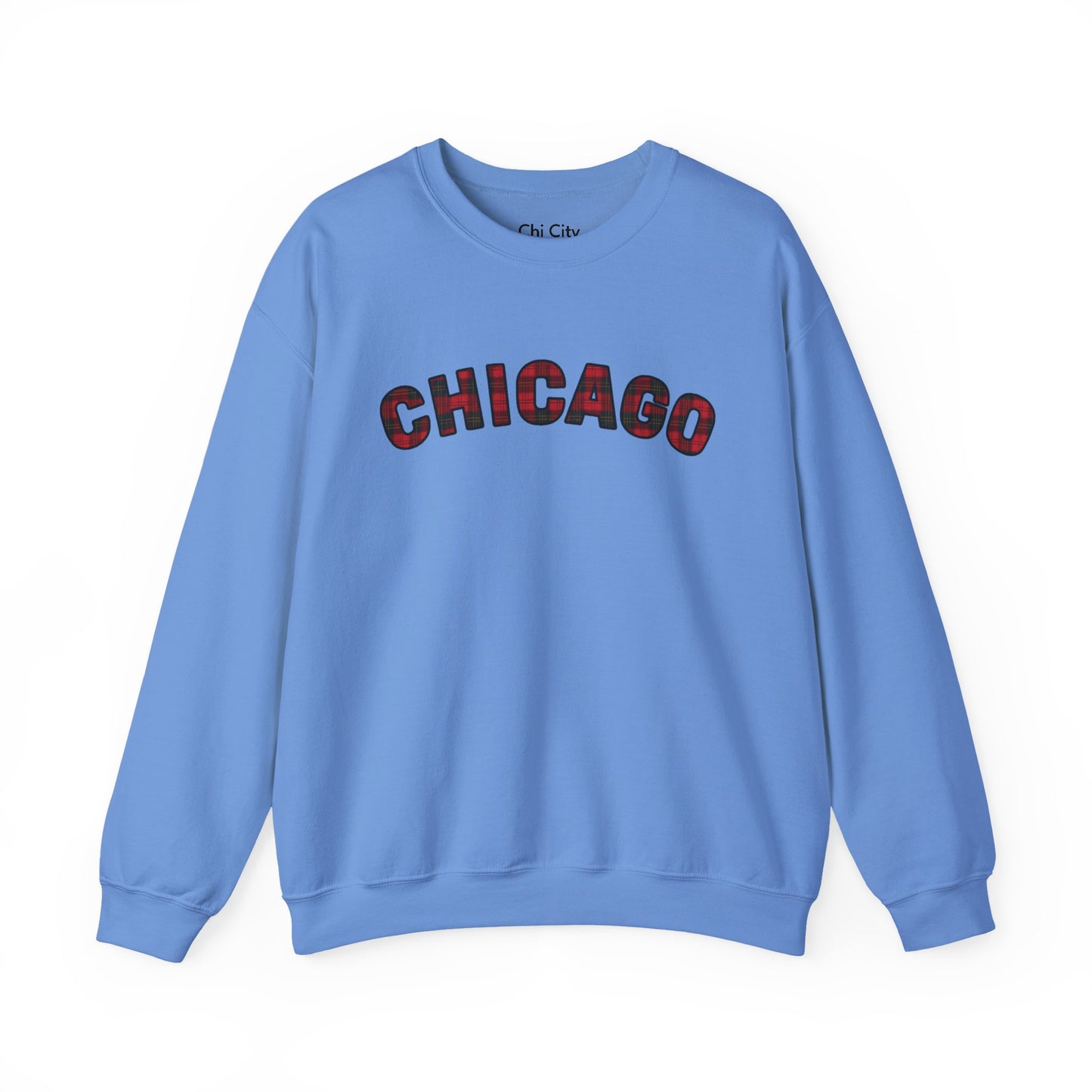 Plaid Chicago Sweatshirt - Unisex