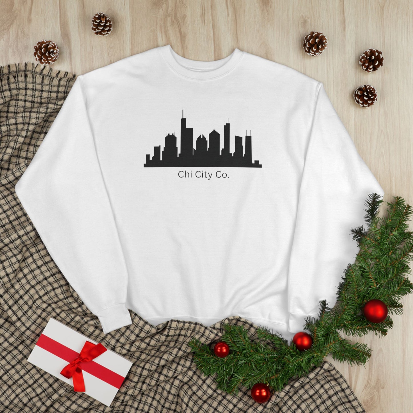 Chicago Skyline Crewneck Sweatshirt - Unisex