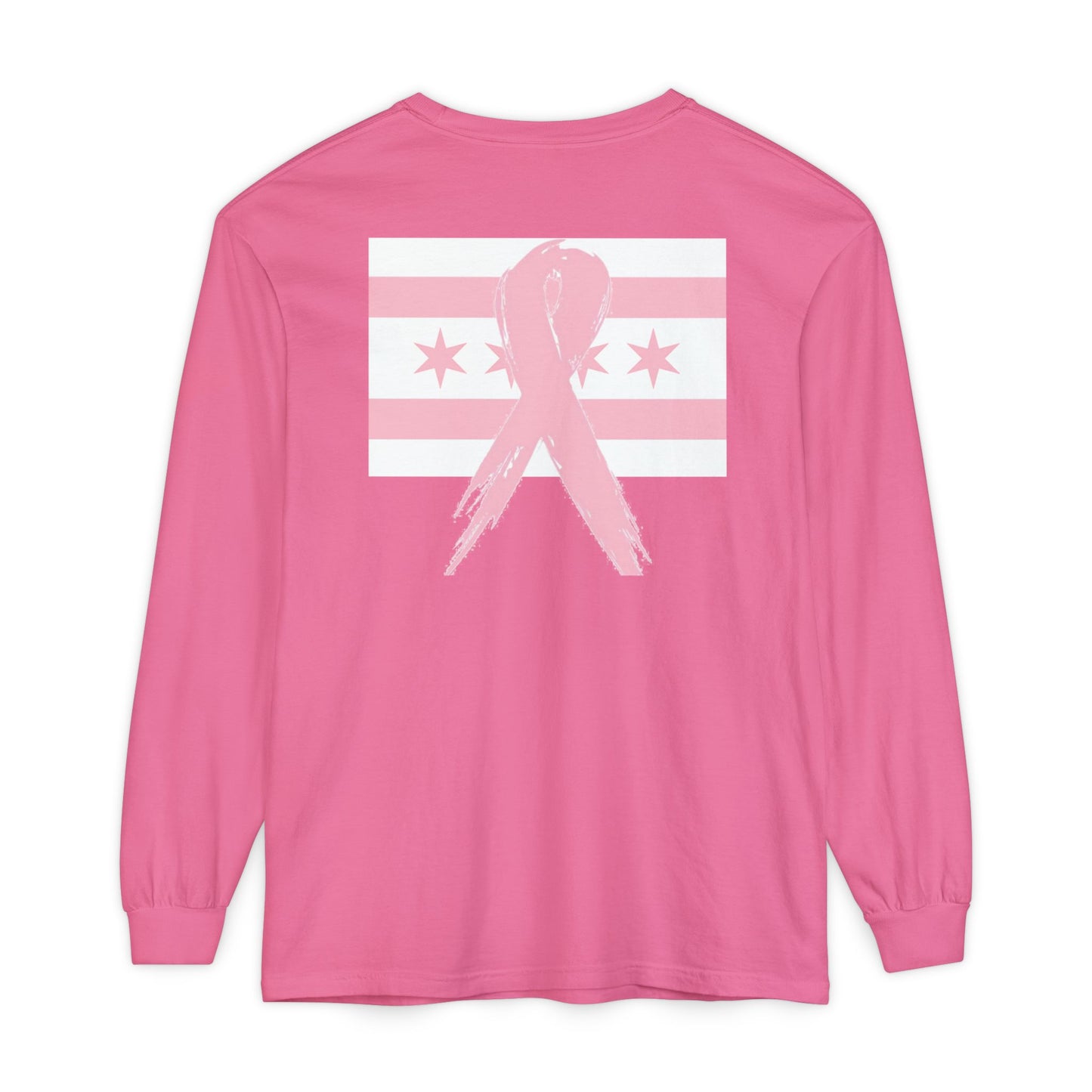 Chicago Breast Cancer Awareness Long Sleeve Tee - Unisex
